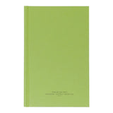 Green Military Log Book, Record Book, Memorandum Book — 5 1/2" x 8" — NSN 7530-00-222-3521