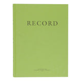 Green Military Log Book, Record Book, Memorandum Book — 8" x 10 1/2" — NSN 7530-00-222-3525