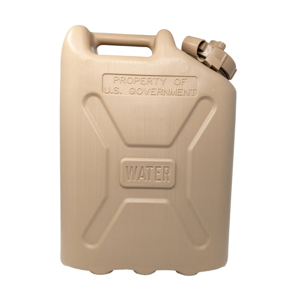 Military Water Can (5 Gallon), Military Specifications - Desert  Tan