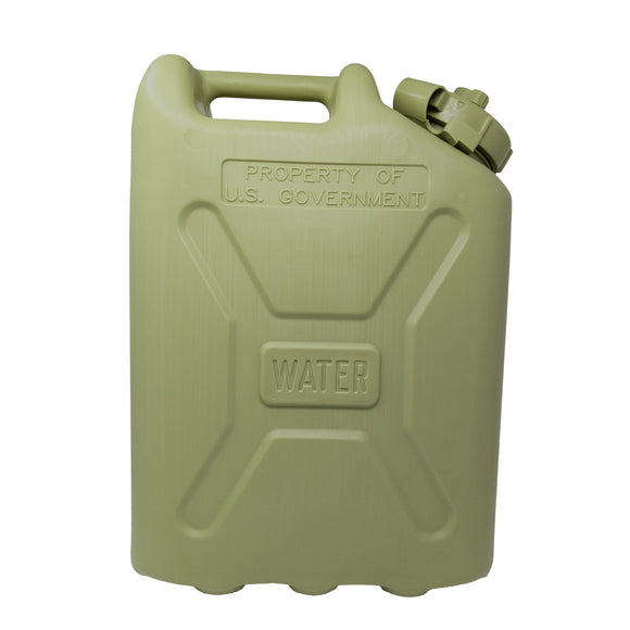 Military Water Can (5 Gallon), Military Specifications - Olive Drab (Green)